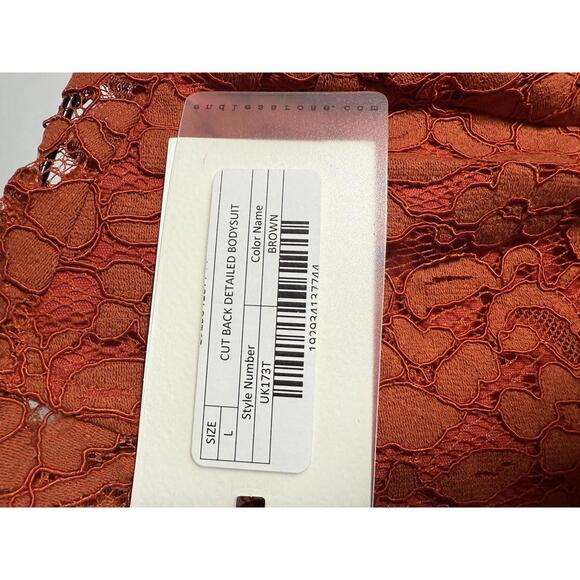 NWT Revolve Endless Rose Cut Back Detailed Bodysuit L - Picture 5 of 8